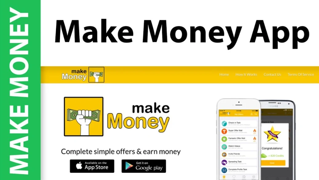 Ứng dụng kiếm tiền online nước ngoài Make Money