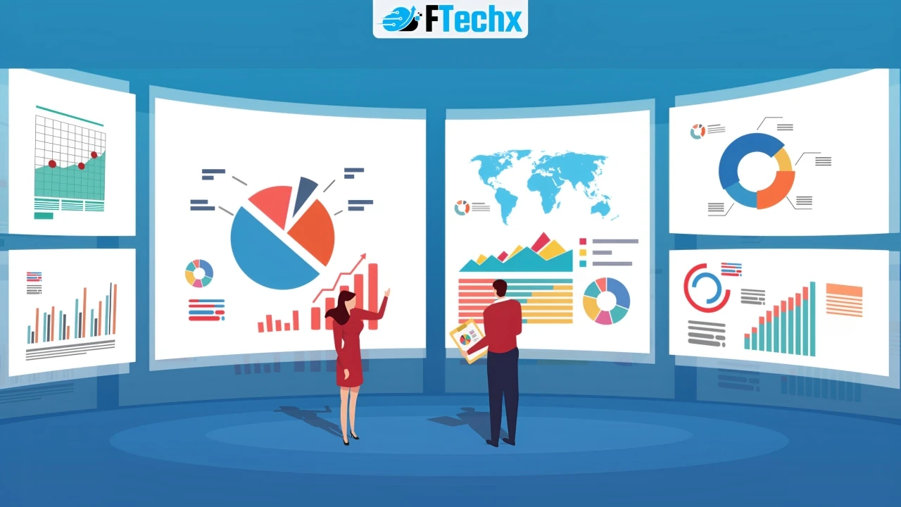 Ví dụ báo cáo market research với biểu đồ phân tích dữ liệu và khuyến nghị chiến lược