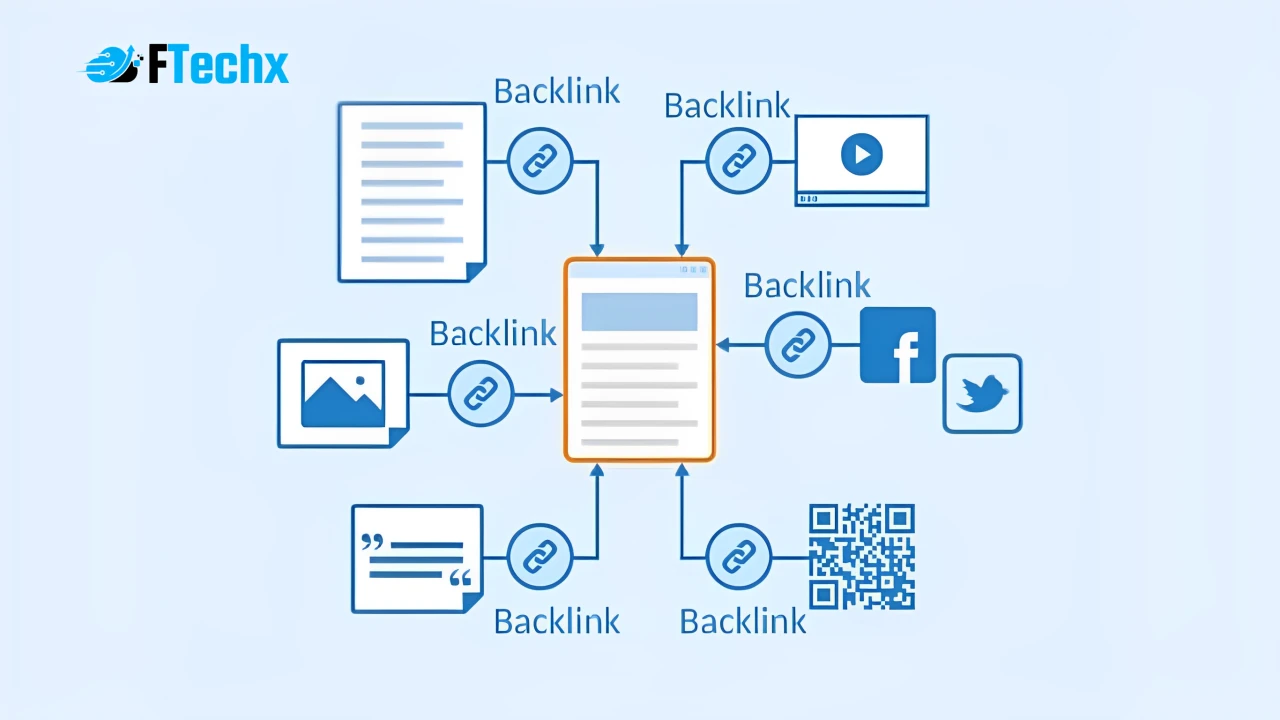 Chiến lược thu hút backlink hiệu quả: tạo nội dung giá trị để nhận được external link (inbound link) tự nhiên và chất lượng cho website.